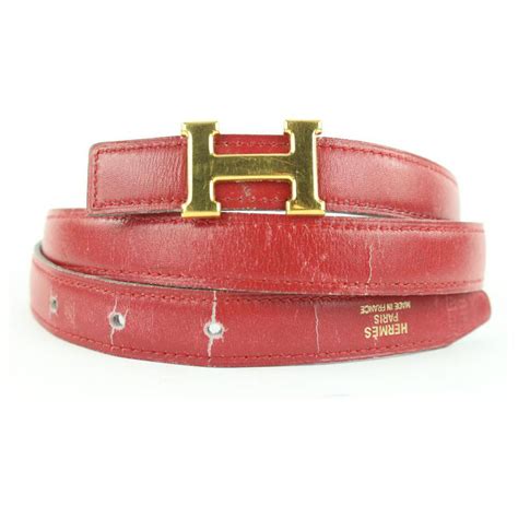 cintura hermes rossa finta|Cinture per donna .